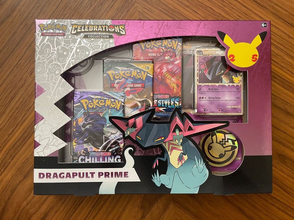 Pokemon Dragapult Prime Box & Mini Tin Kaufen auf Ricardo