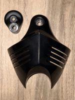 Harley Davidson Kuryakyn V-Style Hupenabdeckung Schwarz 8128