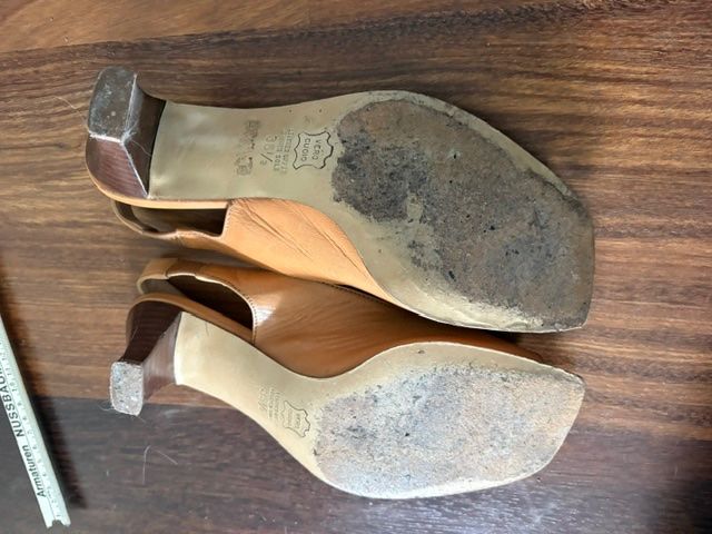Globus Scarpe da donna: Damenschuh, Gr. 36 1/2, camel, Globus, Sandale – Usato da Pfäffikon ZH venduto da GZHDZV 5