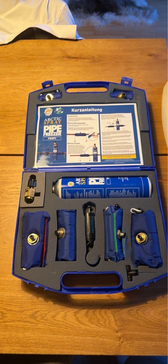 Alle Werkzeuge: ARCTIC SPRAY Pipe Freezer Profi Set neuwertig – Neu und originalverpackt aus Rebstein von abr_slg8