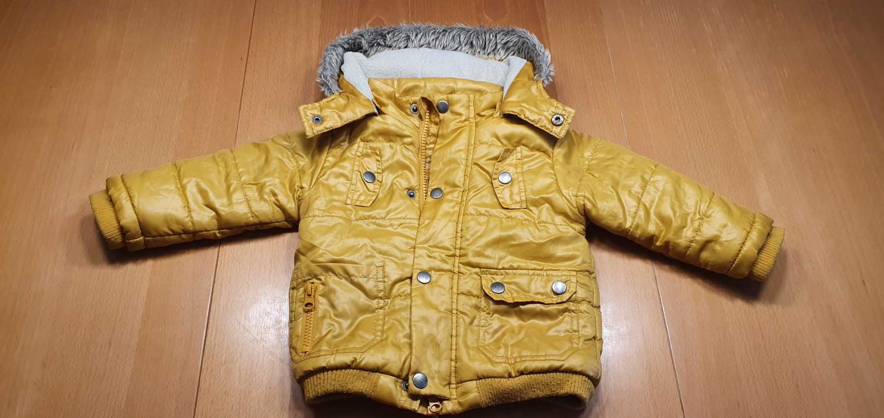 Giacche & Cappotti: Winterjacke Gr. 80 SMILE gelb – Usato da Zürich venduto da stwallner 5