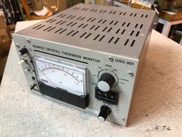 Elektronikgerät Balzers Crystal Thickness Monitor QSG301