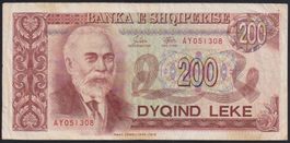 Albanien 200 Leke 1992