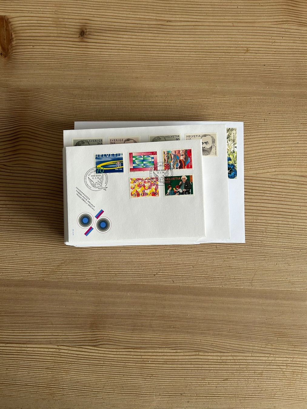 Tutti i francobolli: Set FDC Schweiz 1996 bis 2005 – Nuovo (secondo la descrizione) da Martina venduto da migrol06