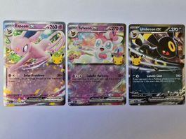 Pokémon 30th Celebration – Eeveelution ex Set EN 🇬🇧