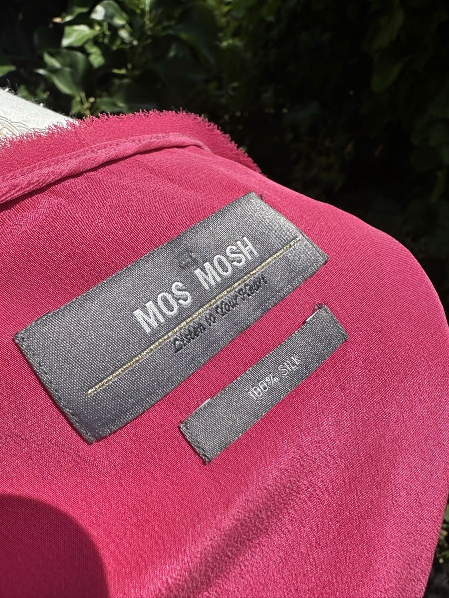 Mos mosh Camicette: MOS MOSH Seidenbluse Grösse L pink – Usato da Baar venduto da AlicjasWunderland 1