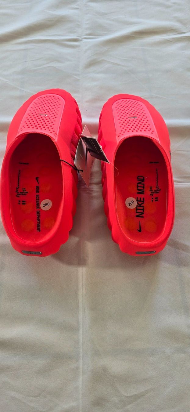 Nike Scarpe da uomo: Nike Mind 001 Slide Solar Red Gr. 44 "NEU" – Nuovo e nell'imballaggio originale da Löhningen venduto da Sanmyk 4