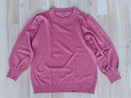 Wunderschöner Sommerstrickpulli mit 3/4 Ärmeln von Minus
