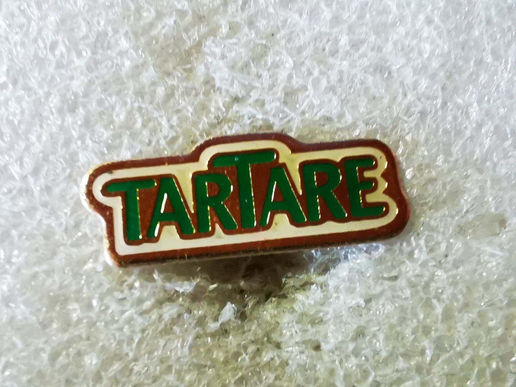 Placchette & Badge: Ansteckpin 200: Tartare – Usato da Oppligen venduto da Pin-Fall-Shop