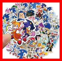 Sonic the Hedgehog SEGA Igel Konsole Film 50 tlg Stickerset