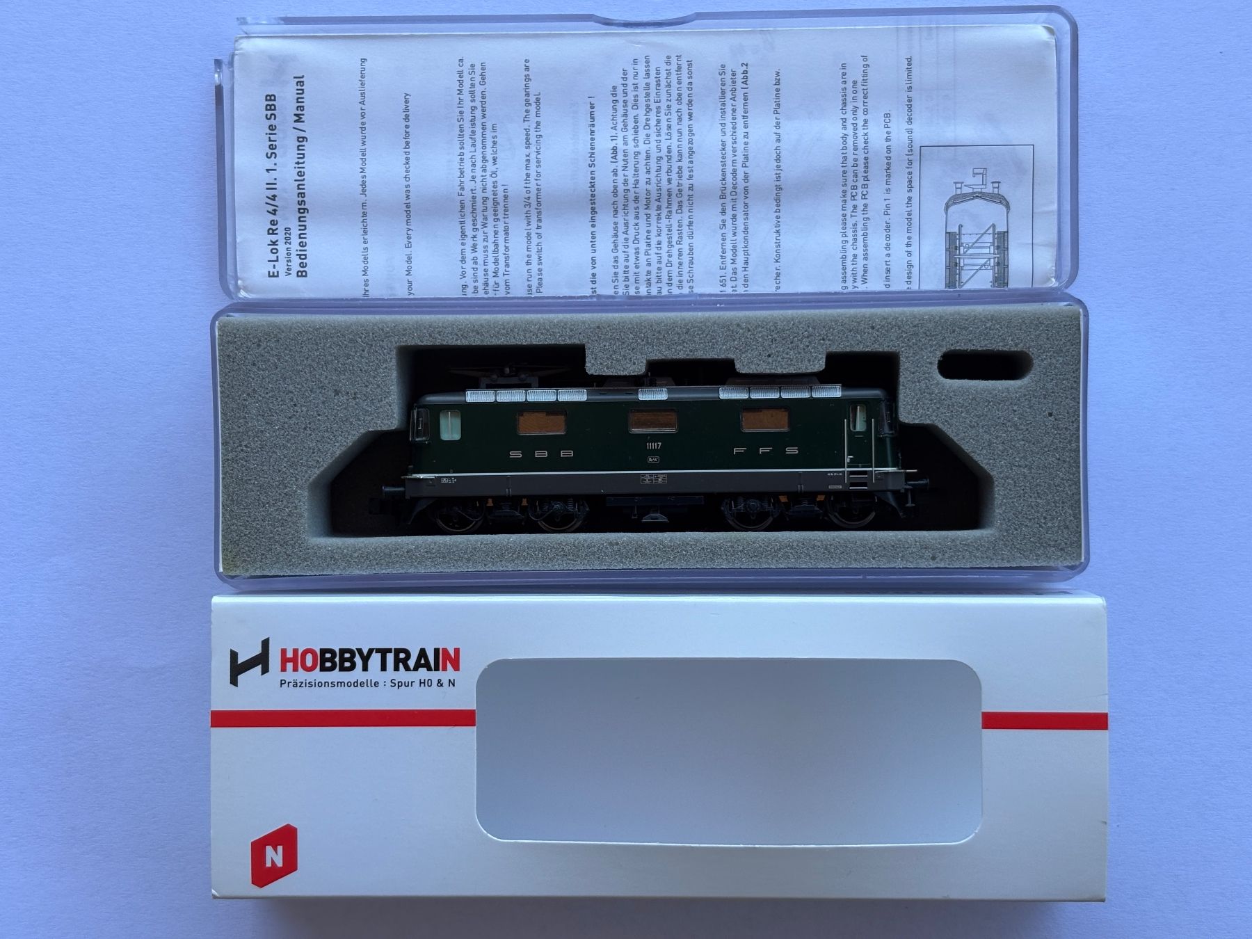 Hobbytrain Modellini di ferrovie: Hobbytrain Spur n Re4/4 SBB – Usato da Luzern venduto da Tlubrr 6