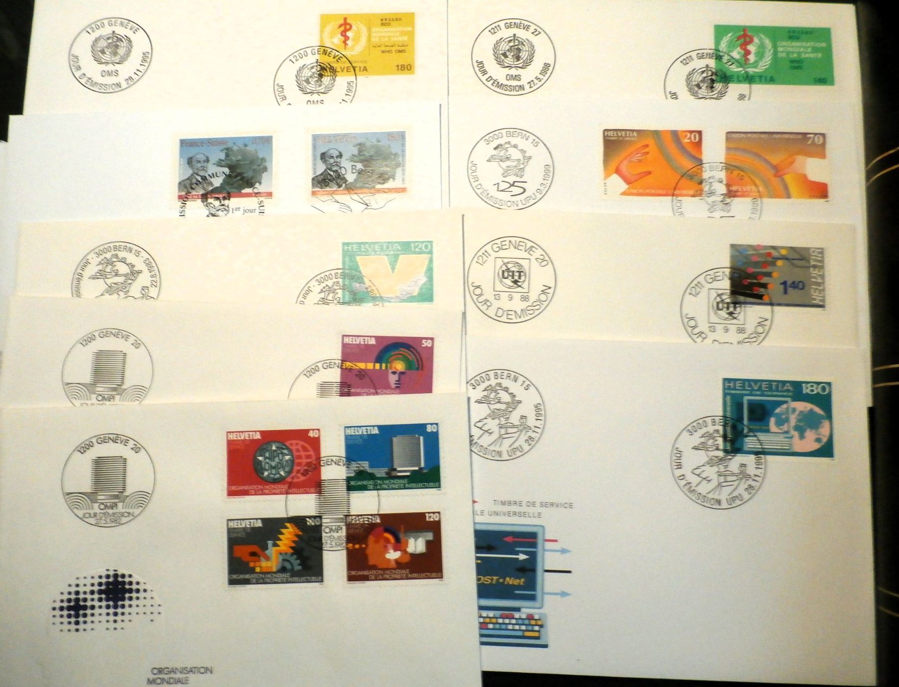 Tous les timbres: CH Genfer Ämter ET – D'occasion à Kehrsatz par Bernherb2 2