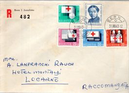 ANNA HEER TÄTIGKEIT DES ROTEN KREUZES SERIE 1963 - LU35