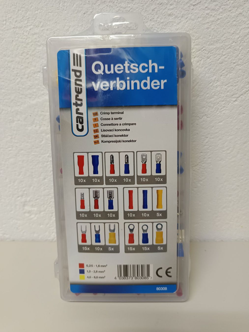 Câbles: 4 x Kabelschuh-Quetschverbinder Set – Neuf avec emballage d'origine à Rüthi (Rheintal) par Balty