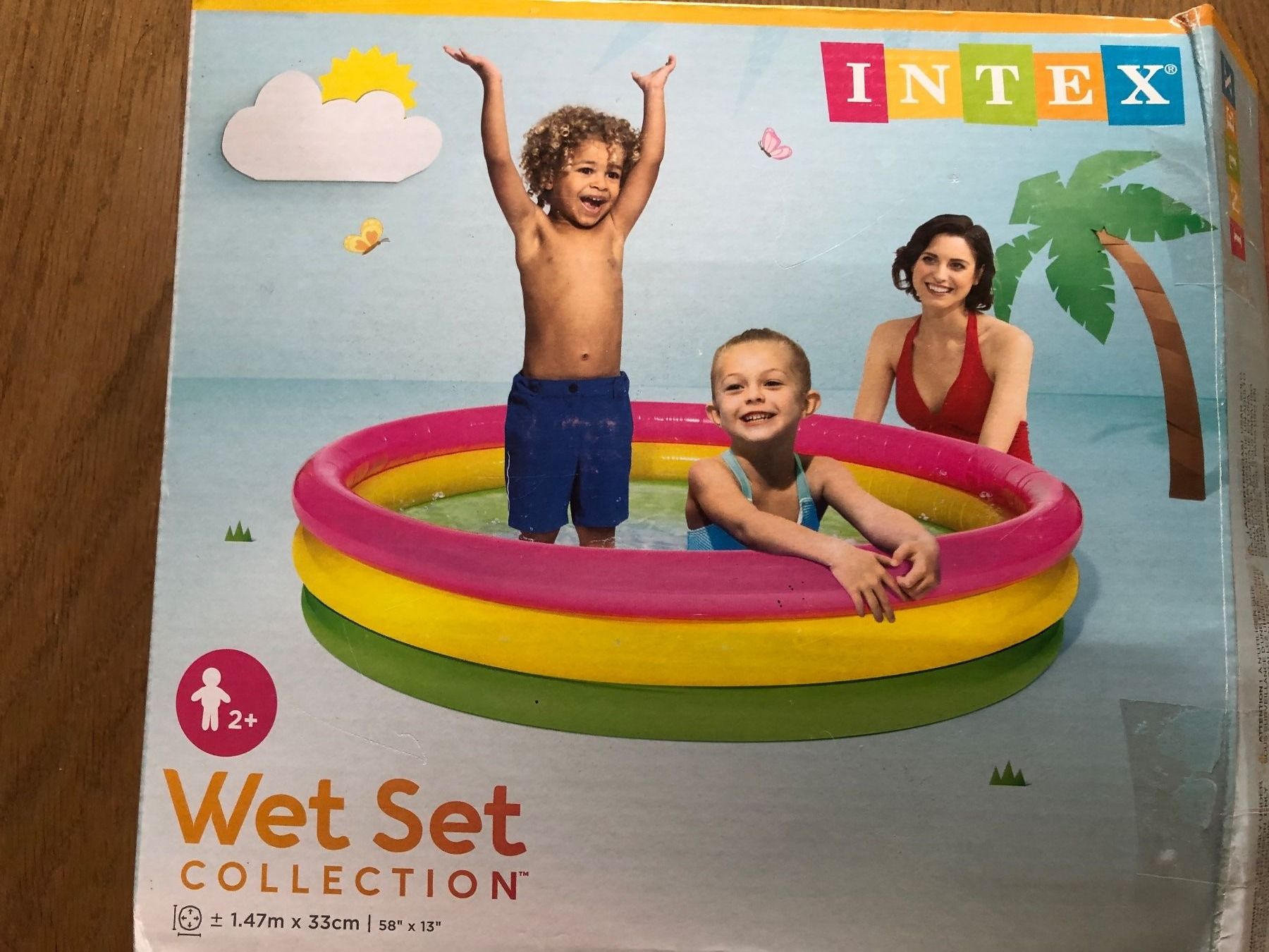 Piscine: Planschbecken. Kinderbad – Nuovo e nell'imballaggio originale da Bözberg venduto da bryo