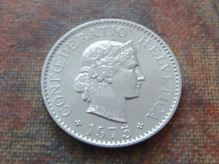 Tutti le monete: 5 Rp. 1975 – Usato da Romanel-sur-Lausanne venduto da Swift13