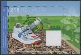 2023 - Klettverschluss - Block - Ersttag Voll Stempel ET