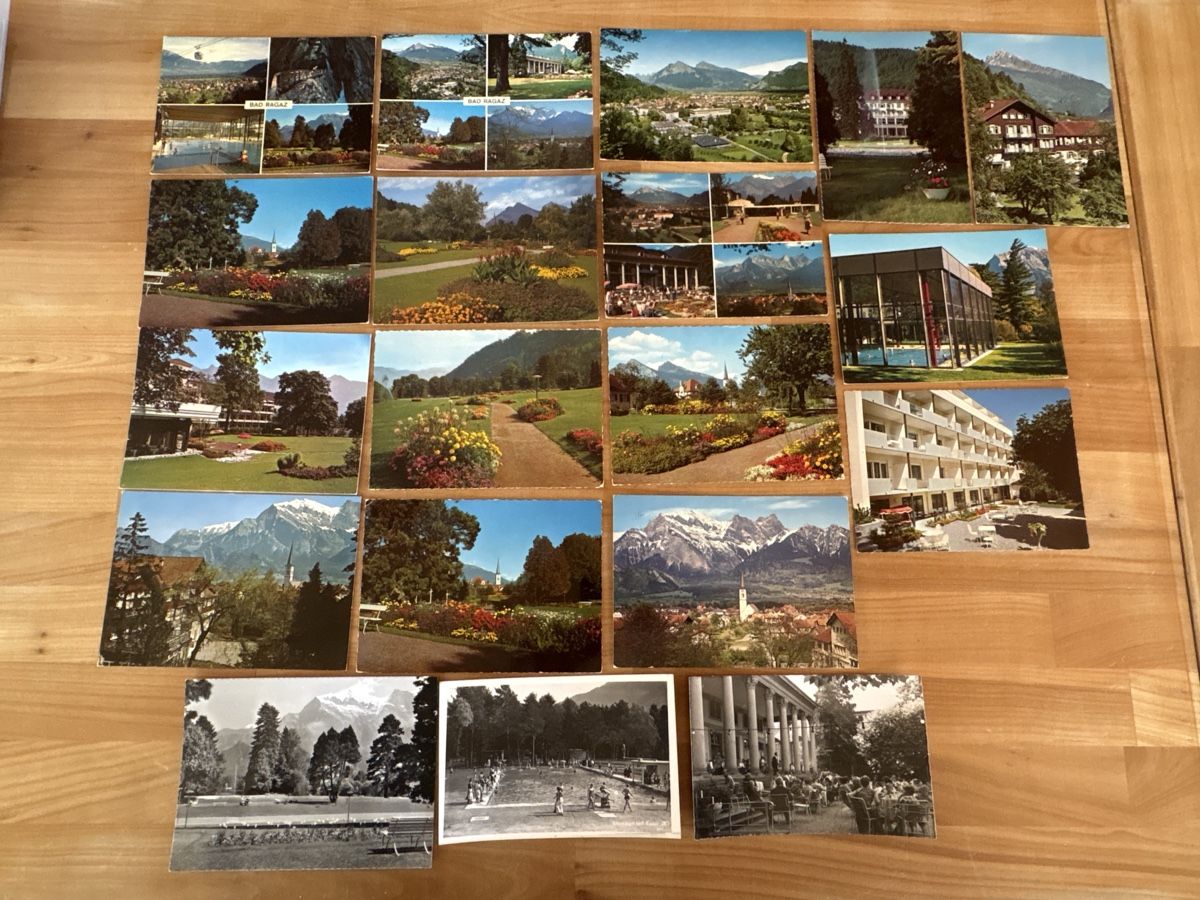 Cartoline postali: AK von Bad Ragaz – Usato da Rümlang venduto da Brieftaube2
