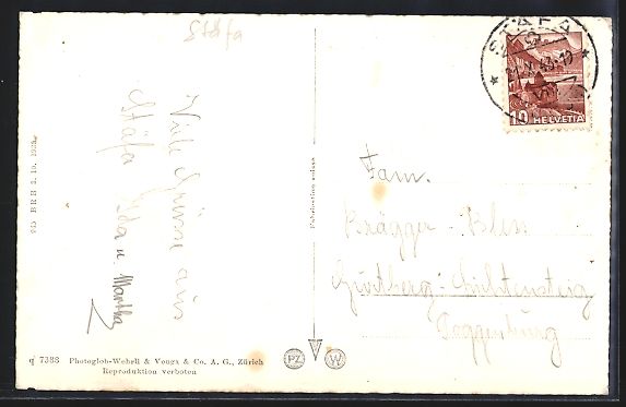 Cartes postales: Stäfa, Ortsansicht mit Strasse, Bahnsch – D'occasion à Berlin par bartko-reher 1