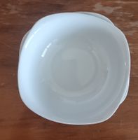 4Schlichte Müslischalen / Dessertschale aus Porzellan,weiss