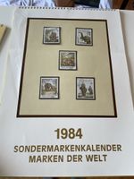 Sondermarkenkalender 1984 - Briefmarkensammlung