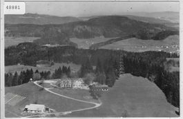 Flugaufnahme Gasthaus Bachtel-Kulm