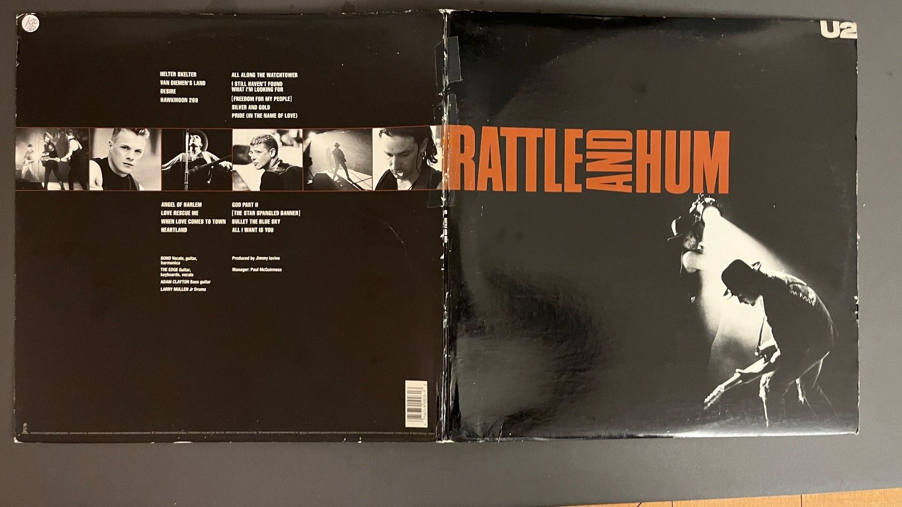 Dischi in vinile: U2 - Rattle and Hum - Vinyl LP – Usato da Lenzburg venduto da sch_lml8 3