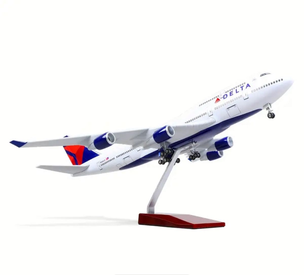 Boeing Modellbausätze & Standmodelle: Boeing B747 Delta Airlines Modell 1:160 – Neu und originalverpackt aus Thun von tulu_1995 1