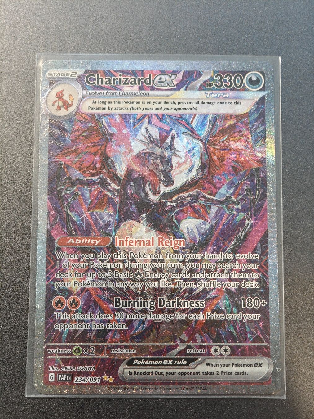 Pokémon Carte collezionabili: Charizard ex 234/091 EN – Nuovo (secondo la descrizione) da Therwil venduto da Cordachu_Trade