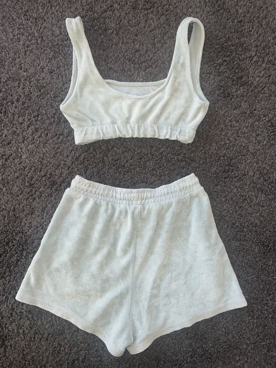 Zara Lotti di vestiti: Zara Frotte Set, iceblau Gr. S – Usato da Effretikon venduto da Briga.S. 4