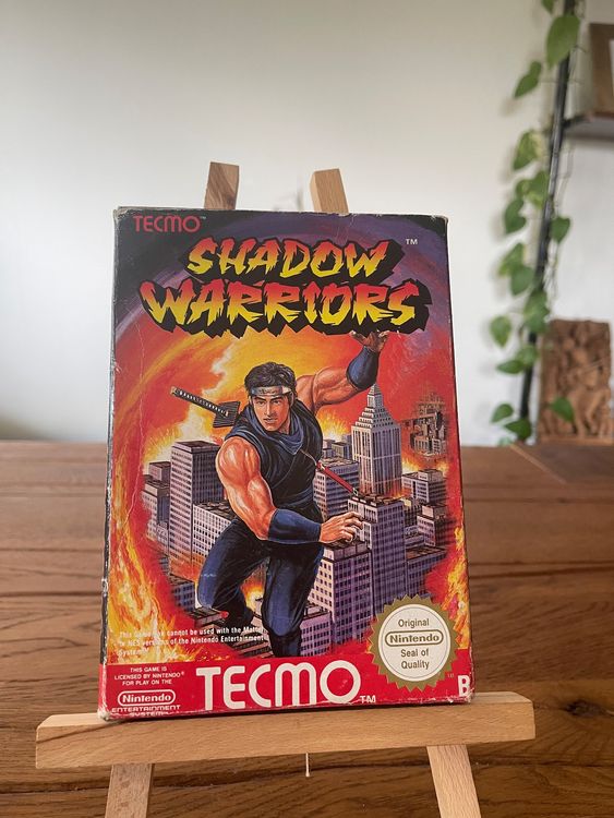 Nintendo Giochi: Shadow Warriors (Ninja Gaiden) für Nintendo NES - in OVP! – Usato da Zuerich venduto da DORSl 2