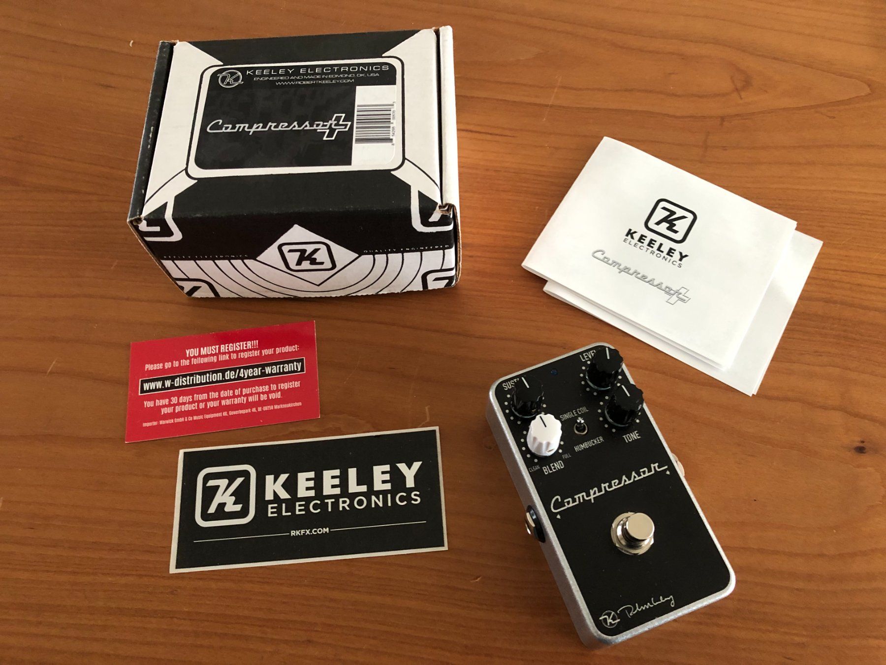 Instruments de musique: KEELEY Compressor Plus inkl. OVP – D'occasion à Zürich par Bonneville63 5