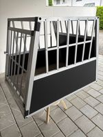 Top Hunde Transportbox Alubox Autobox neuwertig 90x70x65cm
