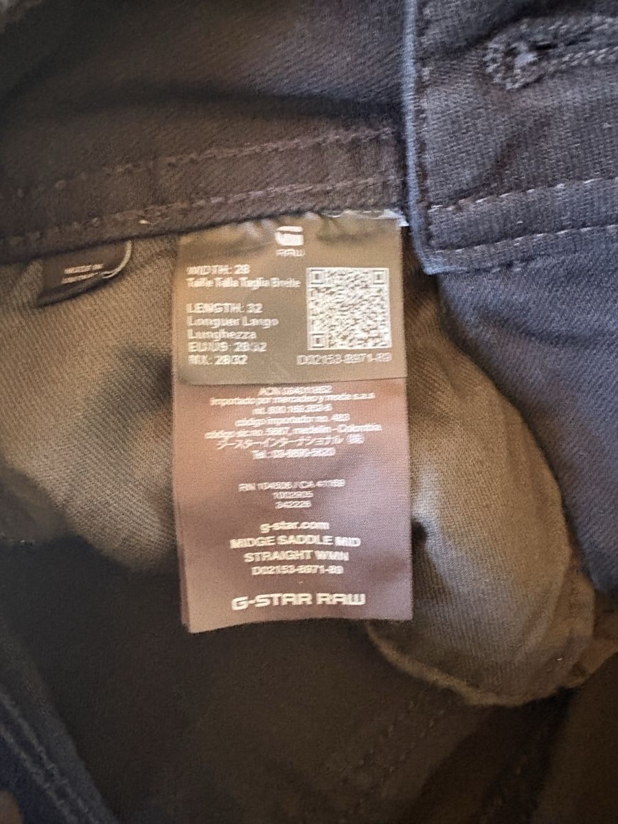 G-Star Jeans: G-Star Raw Jeans Damen 28/32 – Neuf (Voir description) à Serneus par bragi 2
