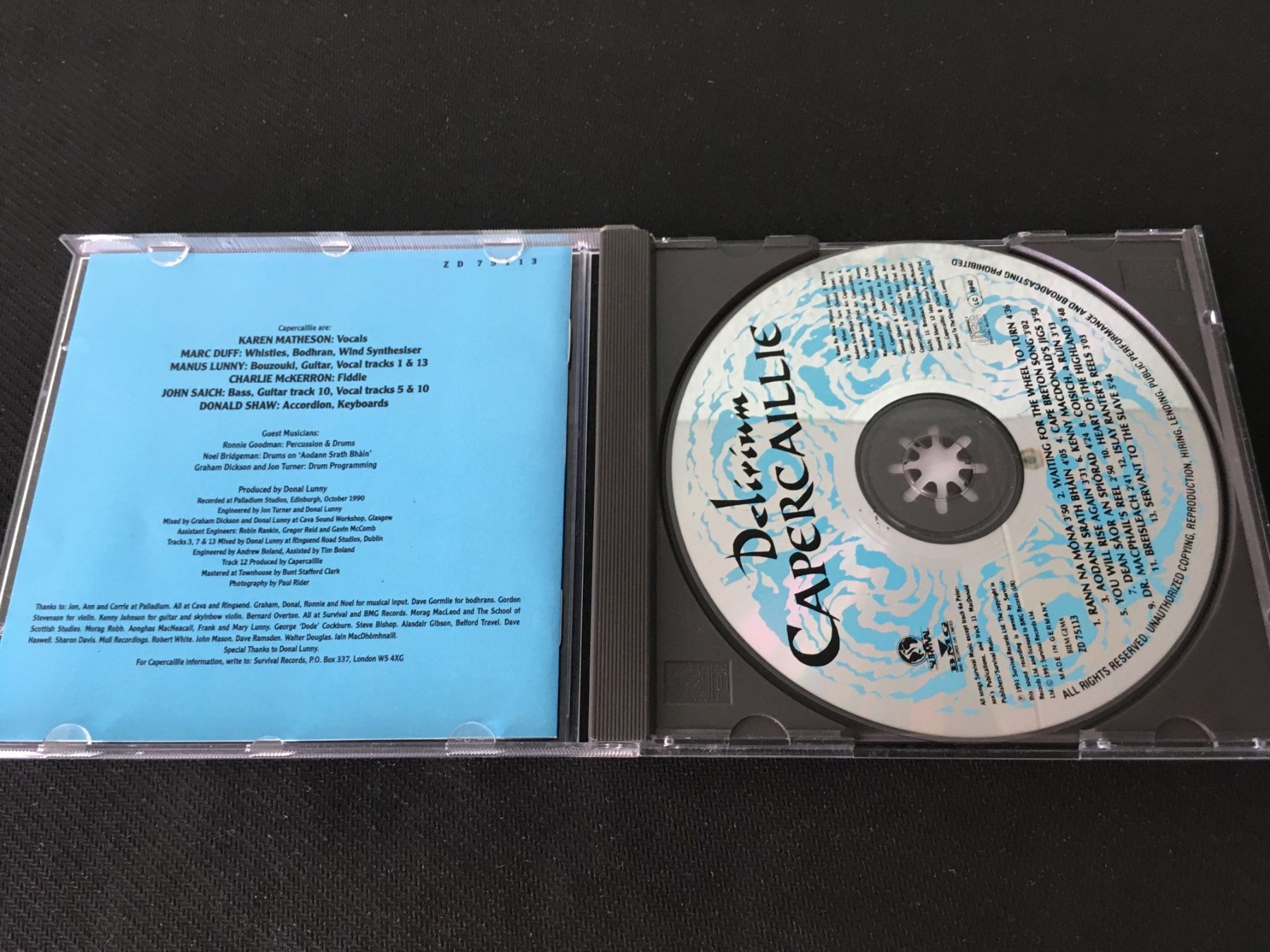 CD: Capercaillie - Delirium -CD- – Usato da St.Gallen venduto da MedienJoe 1