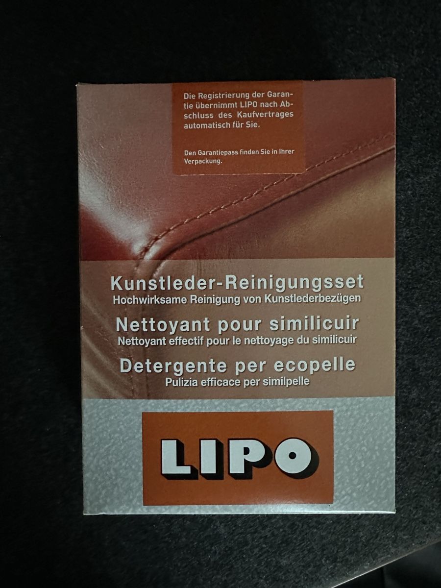 Altro per la casa: LIPO Kunstleder-Reinigungsset – Nuovo e nell'imballaggio originale da Thun venduto da tulu_1995