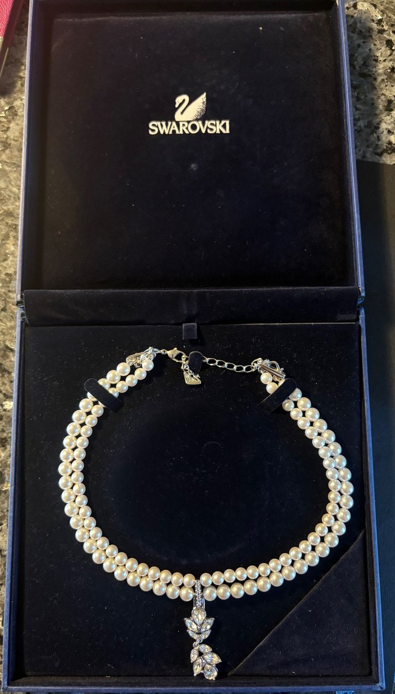 Swarovski Catenine: Swarovski Perlenkette – Usato da Sulz AG venduto da ZIRON-ART 1