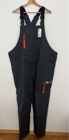 Uvex Arbeitslatzhose B8941 anthrazit-orange Gr.40/42