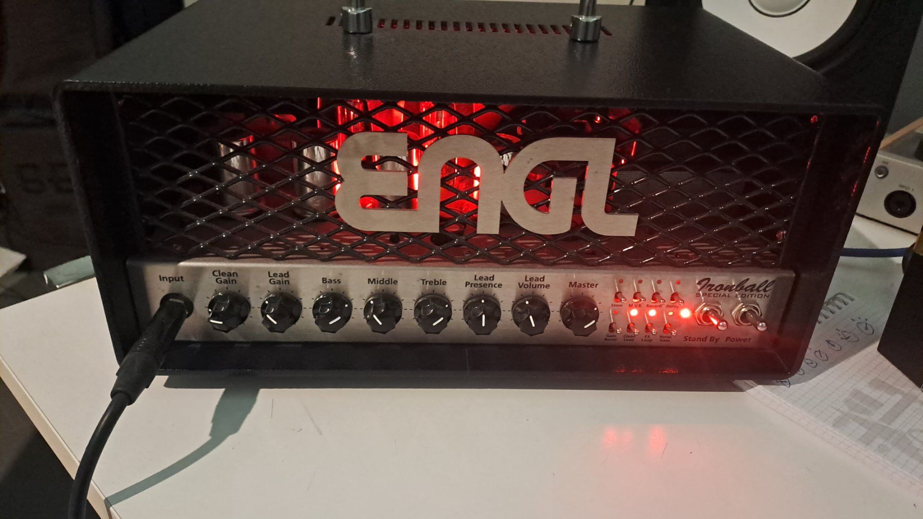 Engl ironball se 20w. Top Zustand. Alle 6 rören sind neu! (Gebraucht ...