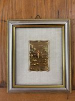 Tableau vintage argent 925 - Art populaire suisse!