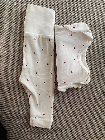 Newborn Set- Body mot Hose Grösse 56 NEU