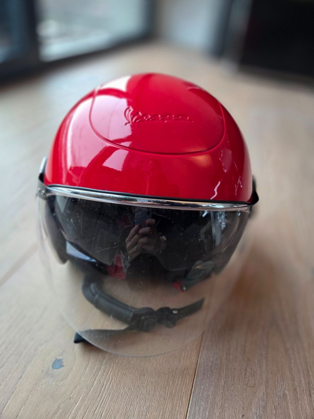 Vespa Caschi & visiere: Vespa Jethelm rot Grösse M – Usato da Rüschlikon venduto da tiniweeeny 6