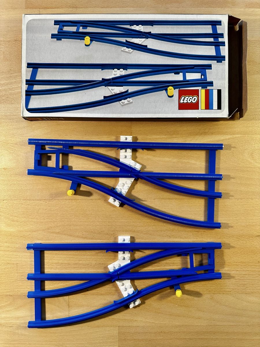 Lego Jouets: Lego Classic 154 switch track 1 left 1 right – Neuf avec emballage d'origine à Bellinzona par Alby_C. 4