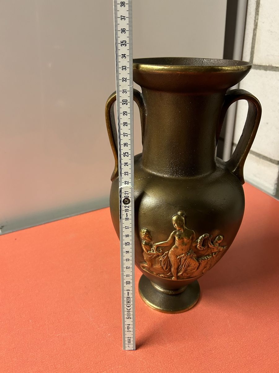 Vasi & Recipienti: 2 Amphoren Vasen JRG Bronze H 33cm.Durchmesser ca.16 cm. – Usato da Lanzenhäusern venduto da vic63 6