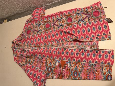 Damen Hose Muster Pink Grösse S neuwertig