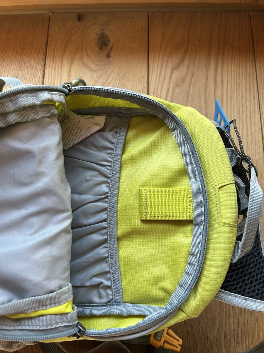 Borse & Zaini: Jack Wolfskin hiking backpack, green/grey. – Usato da Küttigen venduto da schneip3 3