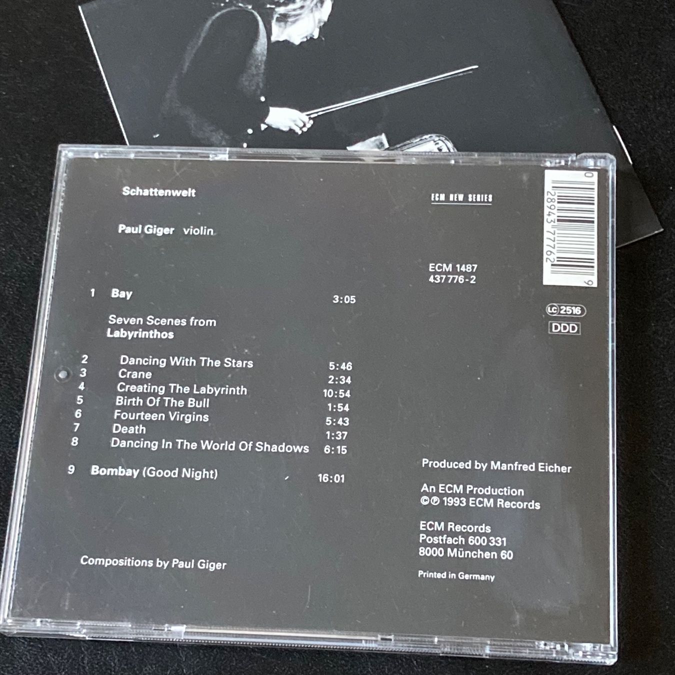 CD: Paul Giger - Schattenwelt – Usato da Bern venduto da Ntsamina 1