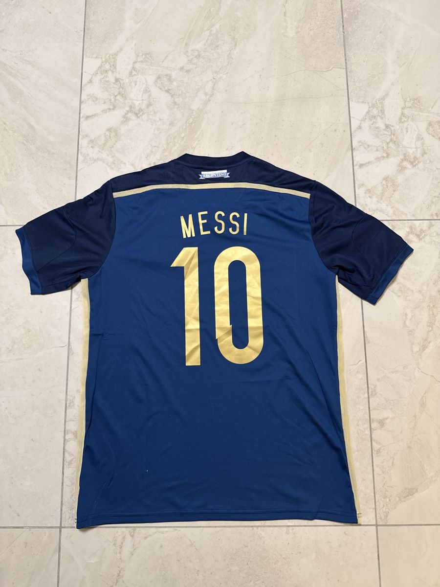 Adidas Canottiere & Pantaloni: Adidas Argentinien WM 2014 Messi – Nuovo (secondo la descrizione) da Bronschhofen venduto da leo_99hp 1