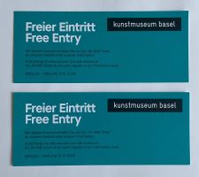 2 Eintritte Kunstmuseum Basel ALL-IN-ONE bis 31.12.2026