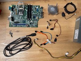 Dell Optiplex 7060 teile (mobo 1151, cables, psu, speaker)